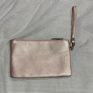 Express Rose Gold Wristlet
